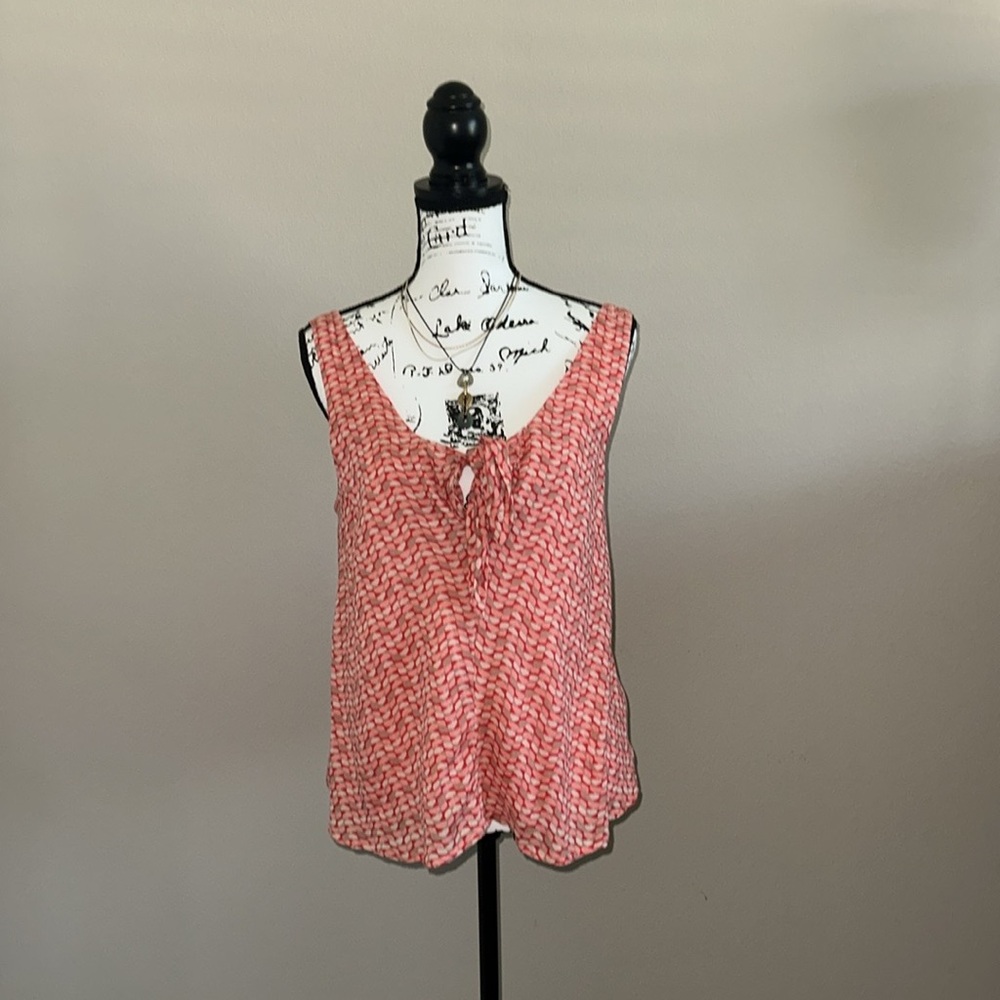 Maeve by Anthropologie | Verena Tie Front Sleeveless Top